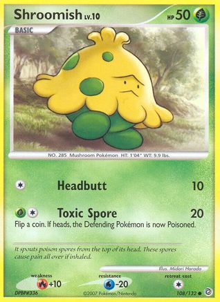 Shroomish Secret Wonders - Common