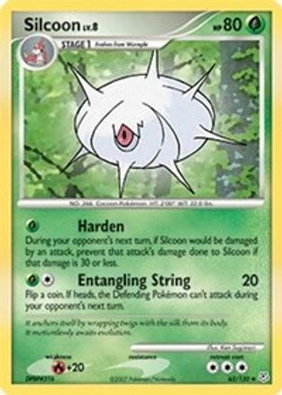 Silcoon - Reverse Holofoil Diamond and Pearl - Uncommon