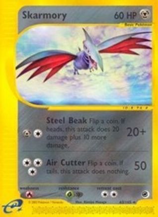 Skarmory (63) - Reverse Holofoil Expedition - Rare