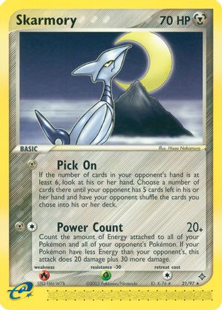 Skarmory 021 Dragon - Rare