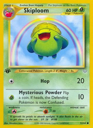 Skiploom 052 - 1st Edition Neo Revelation - Common