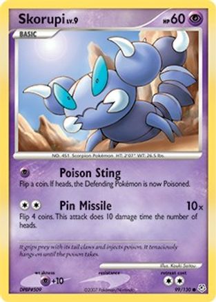 Skorupi - Reverse Holofoil Diamond and Pearl - Common