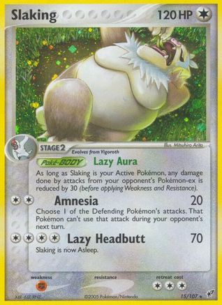 Slaking Deoxys - Holo Rare