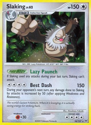 Slaking - Holofoil Platinum - Holo Rare