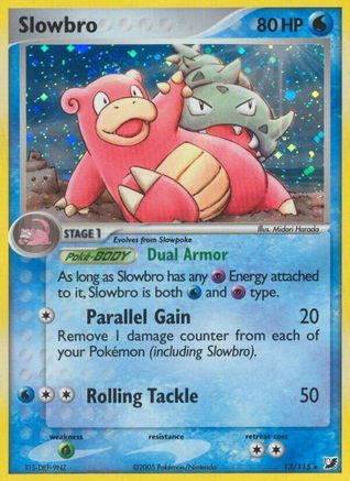 Slowbro - Holofoil Unseen Forces - Holo Rare
