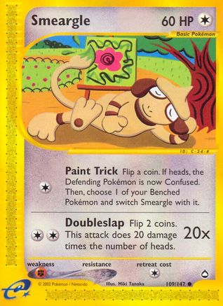 Smeargle Aquapolis - Common