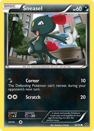 Sneasel - Reverse Holofoil Next Destinies - Common