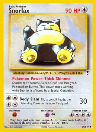 Snorlax 064 Legendary Collection - Uncommon