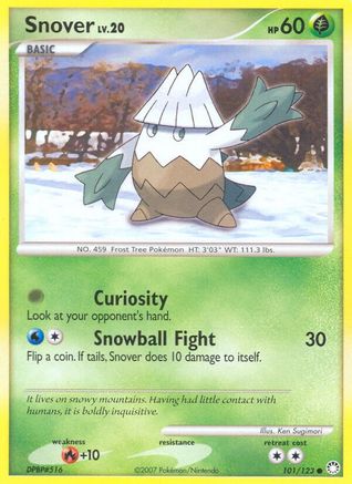 Snover/123 Mysterious Treasures - Common