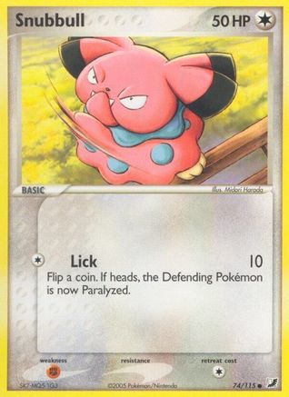 Snubbull 074 Unseen Forces - Common