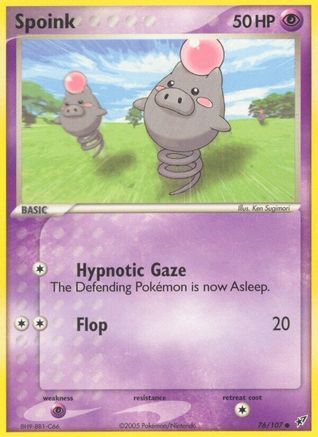 Spoink 076 Deoxys - Common
