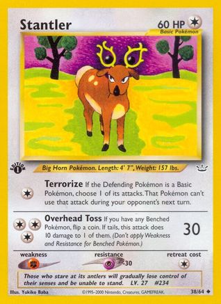 Stantler 038 - Unlimited Neo Revelation - Uncommon