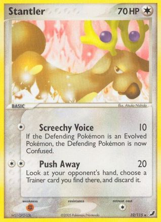 Stantler 032 Unseen Forces - Rare