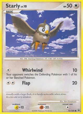 Starly - Reverse Holofoil Majestic Dawn - Common
