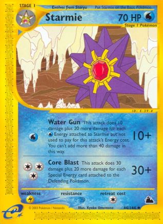 Starmie (44) Skyridge - Uncommon