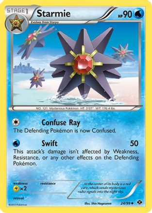 Starmie - Reverse Holofoil Next Destinies - Uncommon