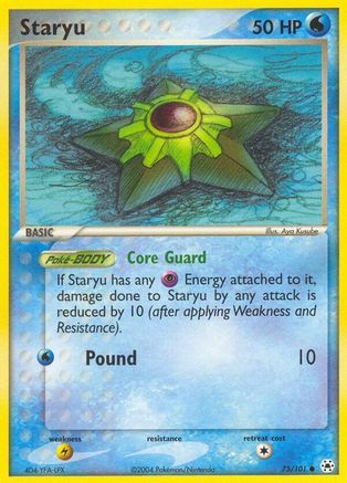 Staryu Hidden Legends - Common