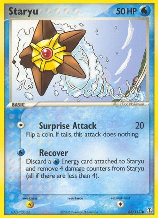 Staryu 085/113 - Reverse Holofoil Delta Species - Common