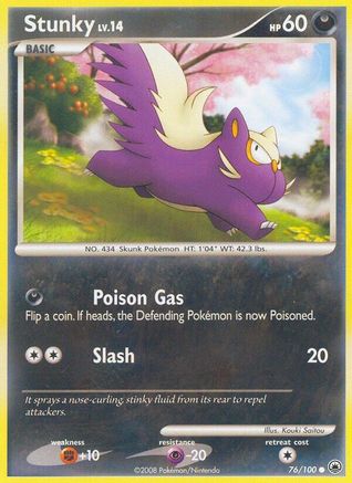 Stunky - Reverse Holofoil Majestic Dawn - Common