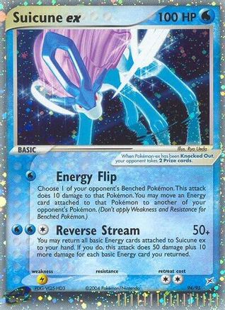 Suicune ex - Holofoil Team Magma vs Team Aqua - Ultra Rare