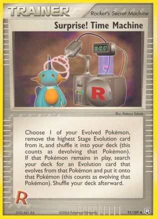 Surprise! Time Machine 091 Team Rocket Returns - Uncommon