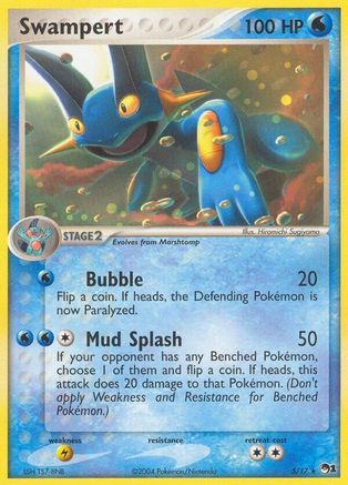 Swampert - Holofoil POP Series 1 - Rare