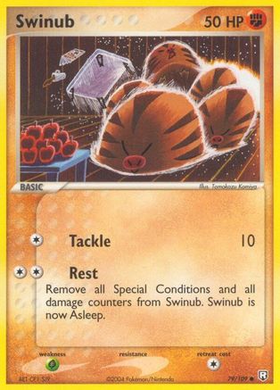 Swinub 079 Team Rocket Returns - Common