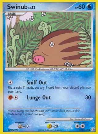 Swinub Legends Awakened - Common
