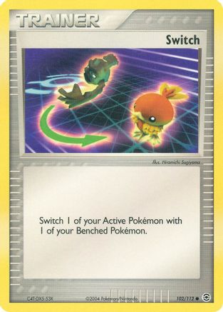 Switch 102/112 FireRed & LeafGreen - Common