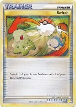 Switch (Raichu) HGSS Trainer Kit Gyarados & Raichu - Common
