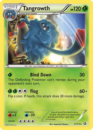 Tangrowth Legendary Treasures - Rare