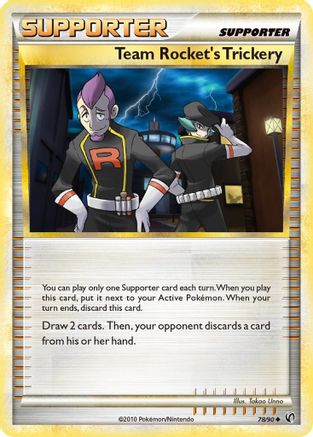 Team Rocket's Trickery 078/90 Undaunted - Uncommon