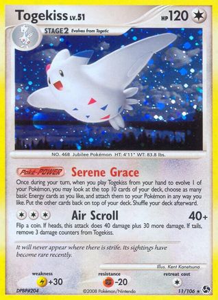 Togekiss - Holofoil Great Encounters - Holo Rare