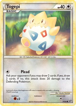 Togepi 070 Undaunted - Common