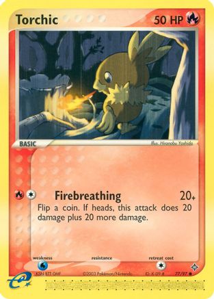 Torchic 077 Dragon - Common