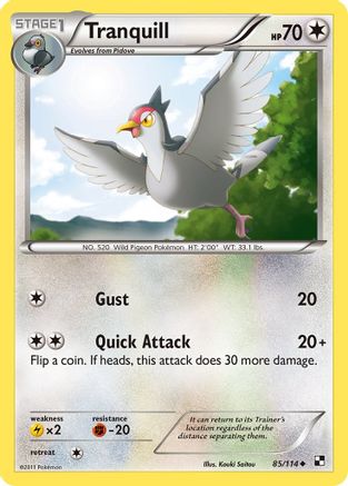 Tranquill Black and White - Uncommon