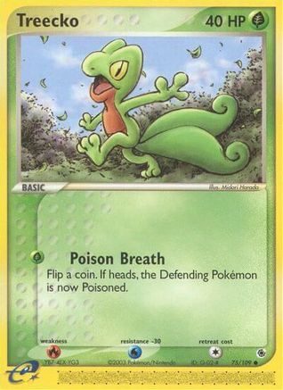 Treecko 075/109 Ruby and Sapphire - Common