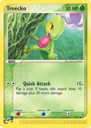 Treecko 080/97 Dragon - Common