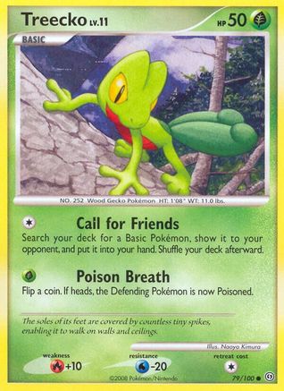 Treecko 079 Stormfront - Common