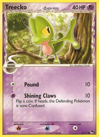 Treecko (Delta Species) POP Series 4 - Common