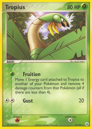 Tropius - Reverse Holofoil Hidden Legends - Rare