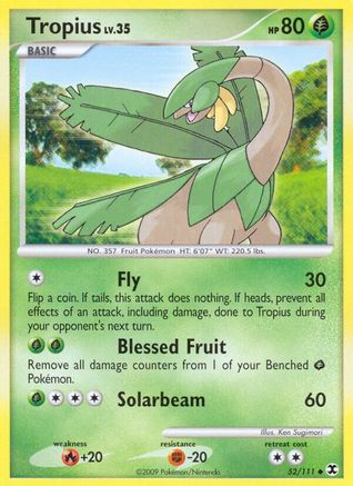 Tropius Rising Rivals - Uncommon