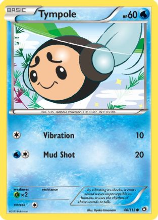 Tympole - Reverse Holofoil Legendary Treasures - Common