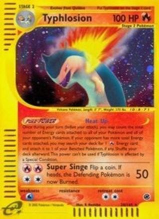 Typhlosion (28) - Reverse Holofoil Expedition - Holo Rare