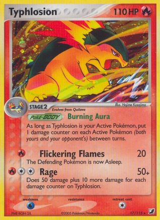 Typhlosion - Holofoil Unseen Forces - Holo Rare