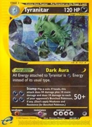 Tyranitar (66) Expedition - Rare