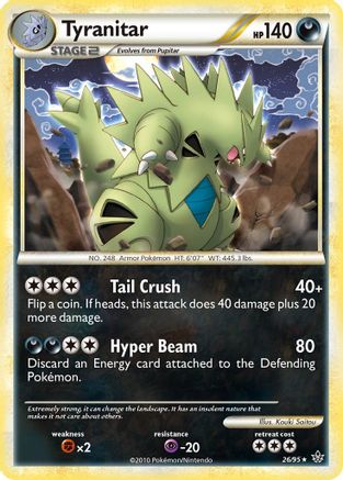 Tyranitar Unleashed - Rare