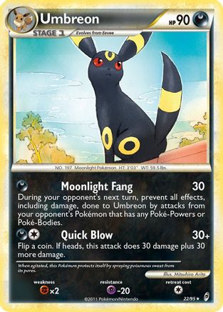 Umbreon - Holofoil Call of Legends - Holo Rare