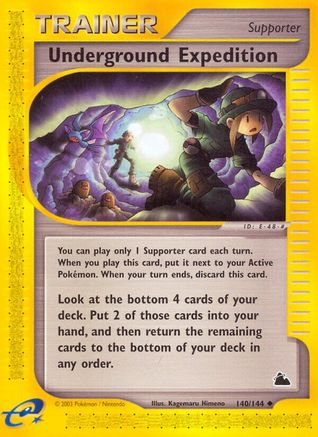 Underground Expedition Skyridge - Uncommon