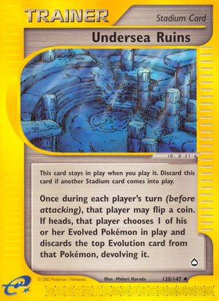 Undersea Ruins Aquapolis - Uncommon